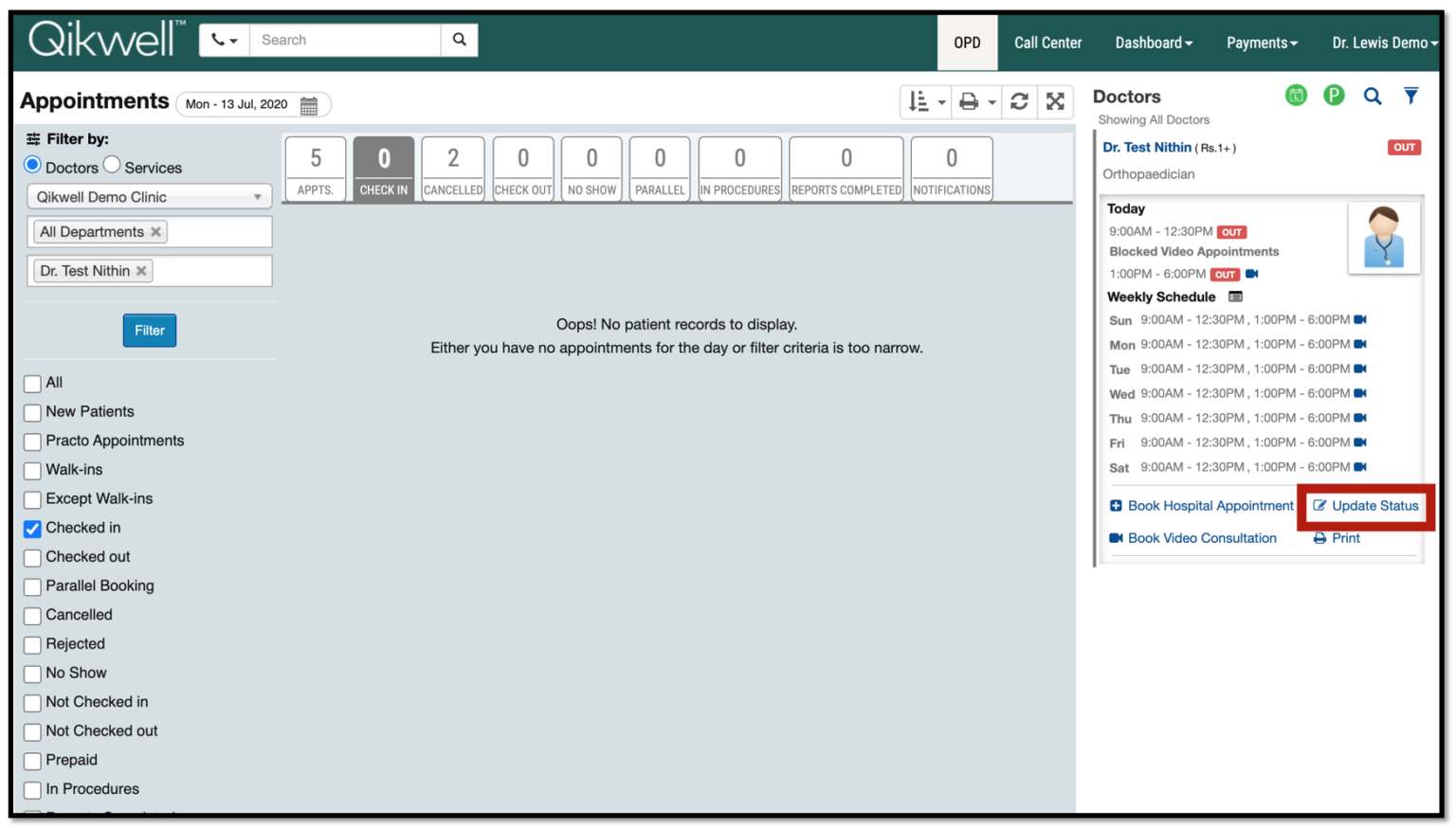 How to block calendar Practo Help